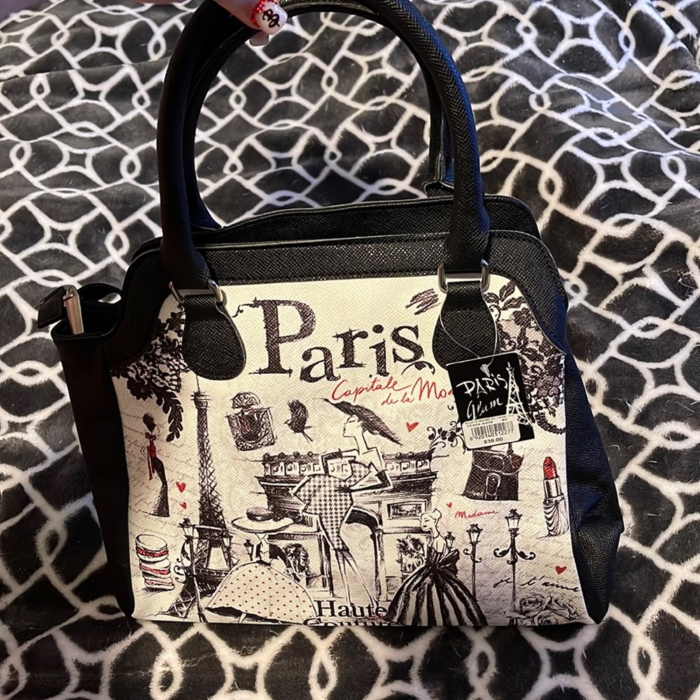 Paris glam purse